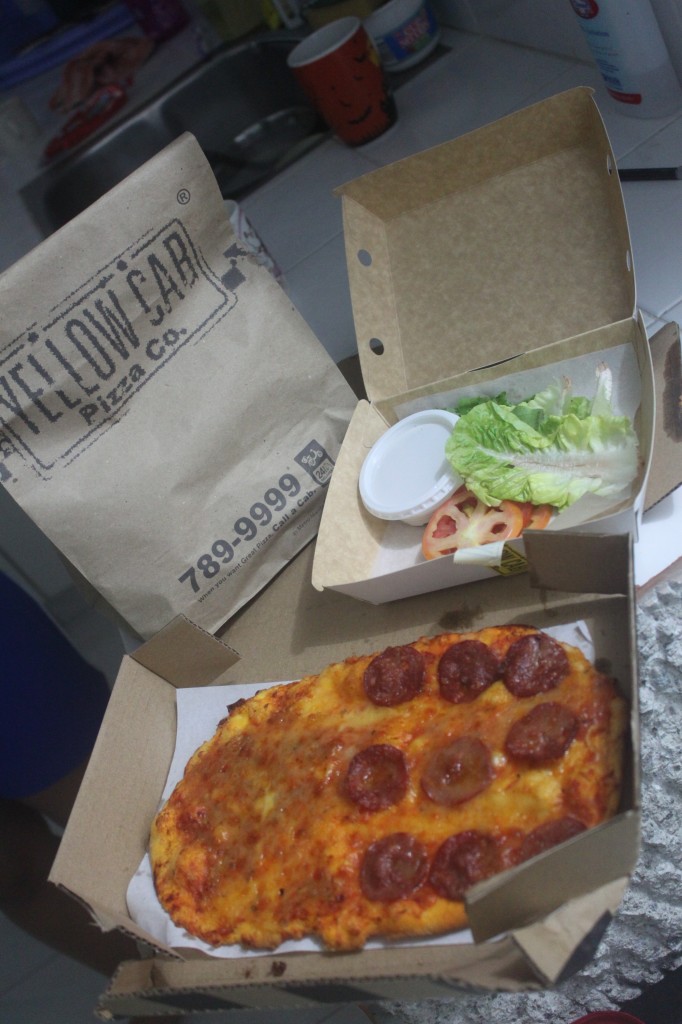 Peace offering: Yellow Cab Folded Pizza - Eatingness.com - Satisfy Your ...